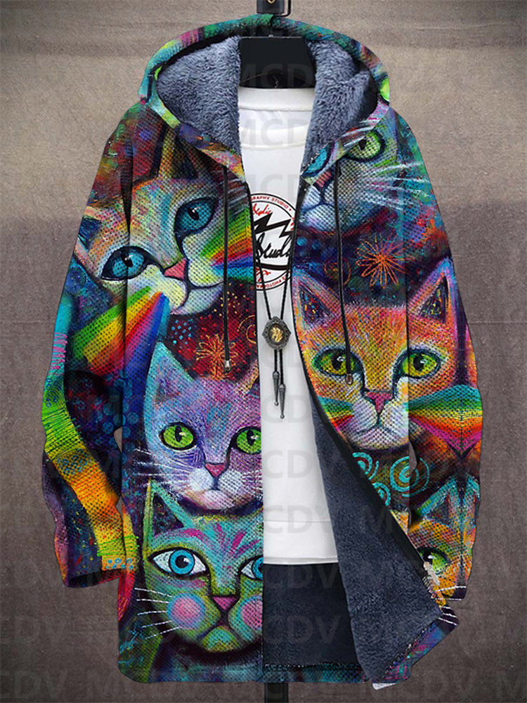 Lowanna | Luxus-Cardigan im Kunststil