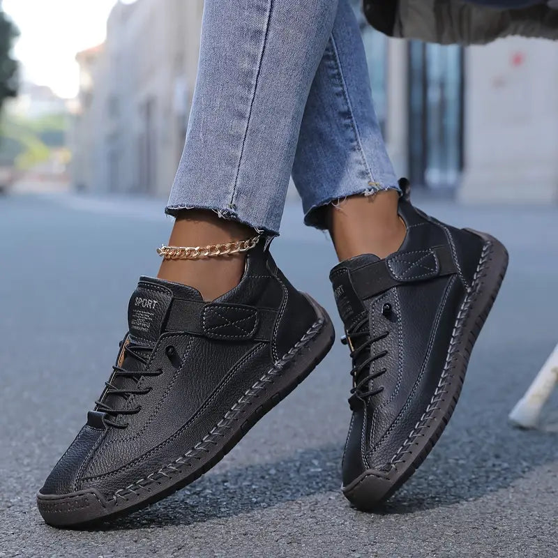 Marley Sneakers | Women's Comfortable Lightweight and Breathable Leather Sneakers