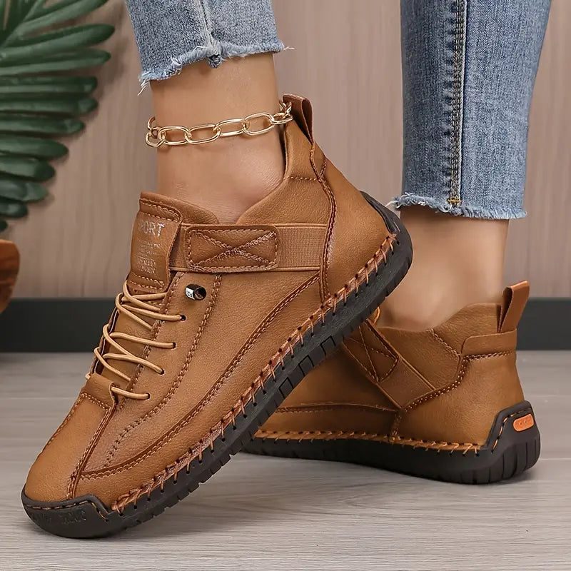 Marley Sneakers | Women's Comfortable Lightweight and Breathable Leather Sneakers