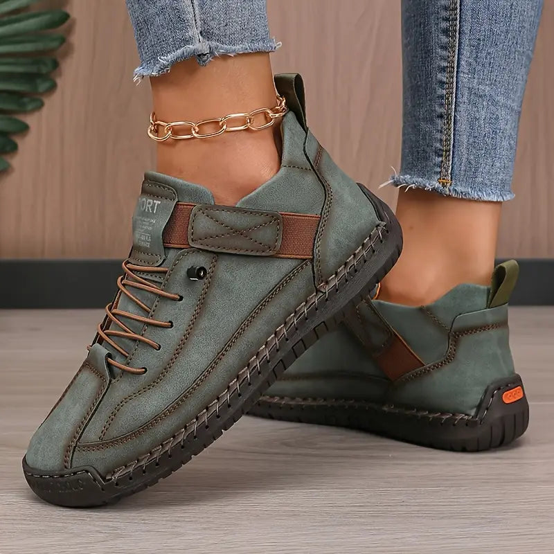 Marley Sneakers | Women's Comfortable Lightweight and Breathable Leather Sneakers