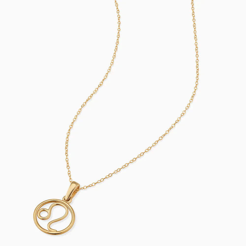 Rosalyette | Collar de Signo Zodiacal en Oro 18k