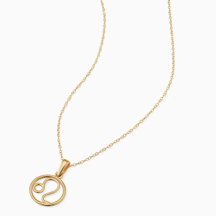 Rosalyette | Collar de Signo Zodiacal en Oro 18k