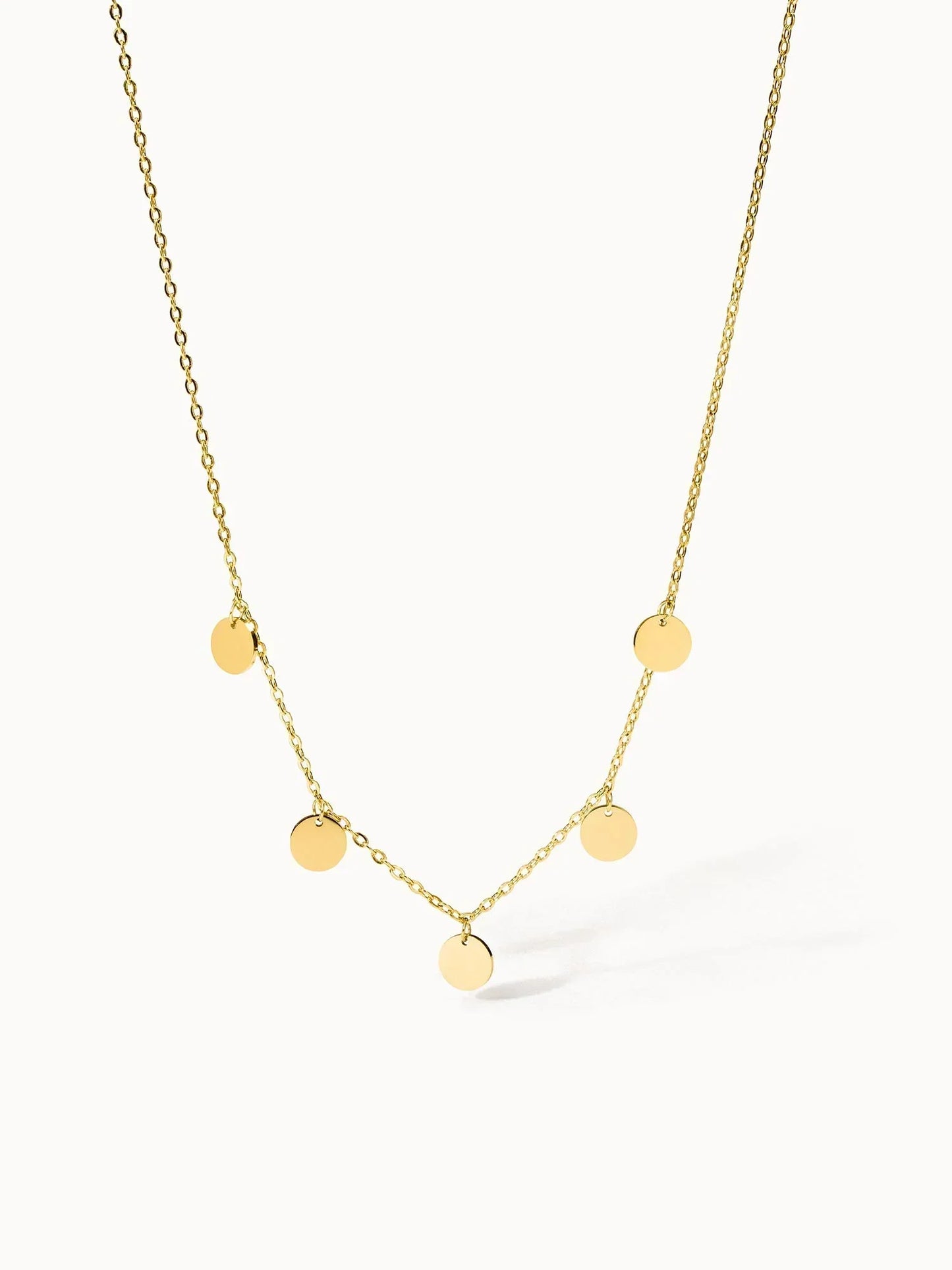 Collar de Buda Funky | Oro blanco