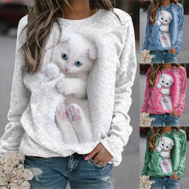 Neko™ - Sudadera con Estampado Acogedor de Gato