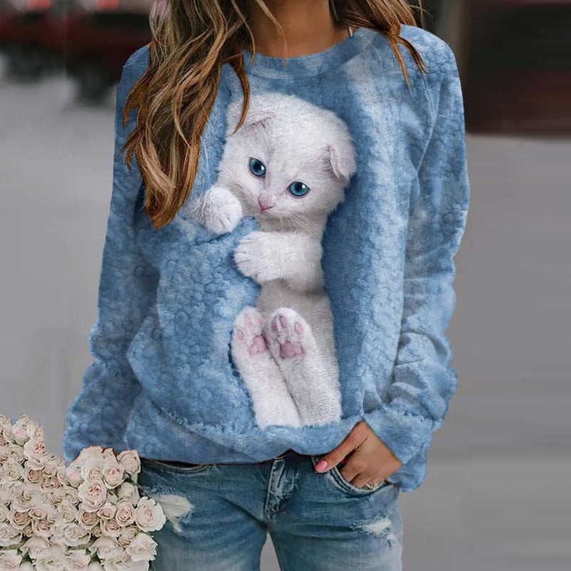 Neko™ - Sudadera con Estampado Acogedor de Gato