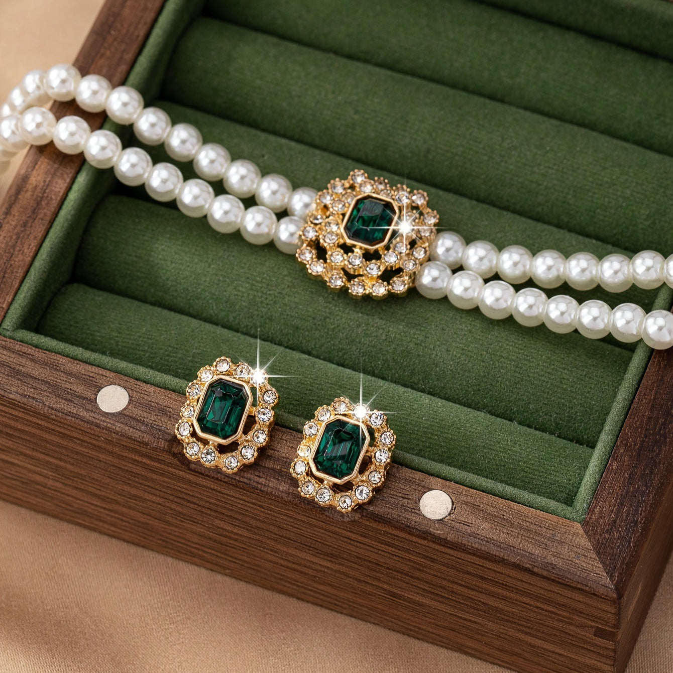 Conjunto de joias Tamsin Verdalle | Dourado