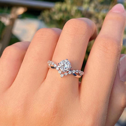 Anillo Celina Everhart | Oro blanco