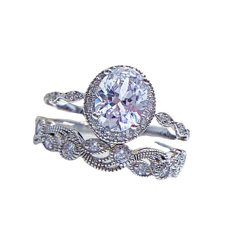 Adelina Corsaglia-ring | Hvidguld