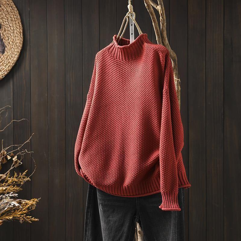 Patricia | Merino Wool Knitted Turtleneck Jumper