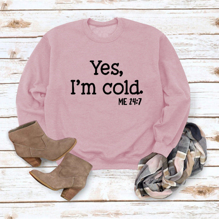 KAYLEE™ - Moletom Casual com Estampa de Slogan