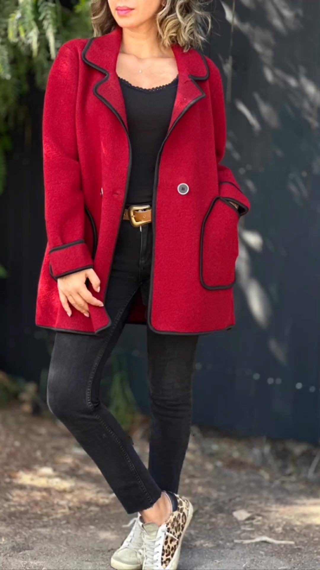 Kelis | Casaco Elegante com Lapela
