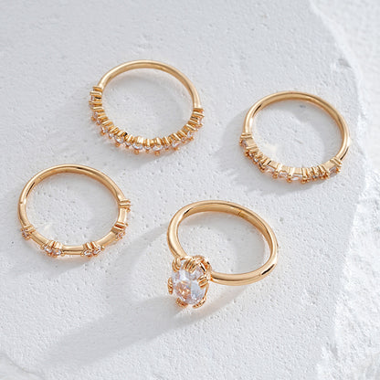 Solène Viremont Ring-Set | Gold
