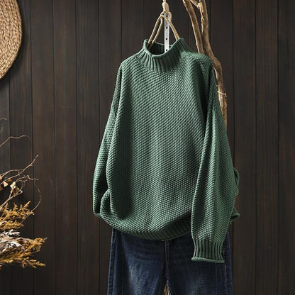 Patricia | Merino Wool Knitted Turtleneck Jumper