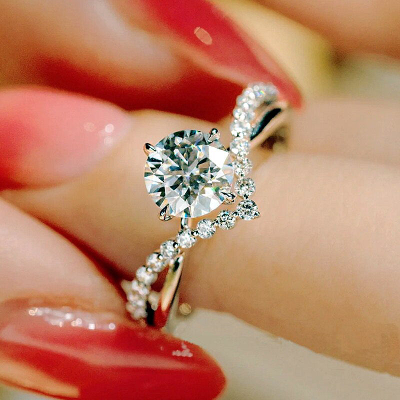 Anillo Celina Everhart | Oro blanco