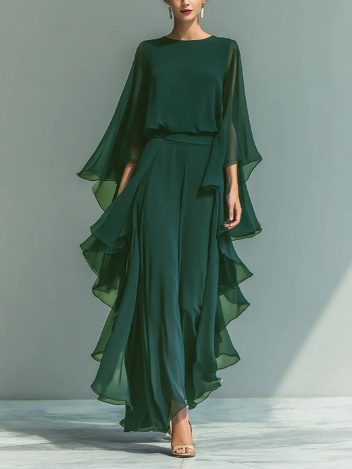 Aurelia | Flydende Aften Jumpsuit