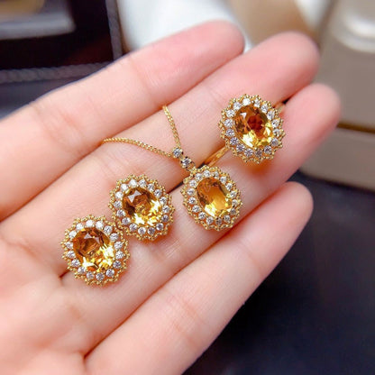 Conjunto Solenne Vireya | Dorado