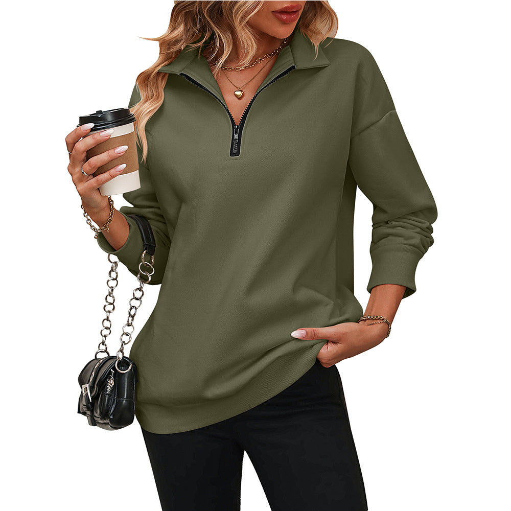 ALEX™ – Sudadera casual con cremallera atemporal