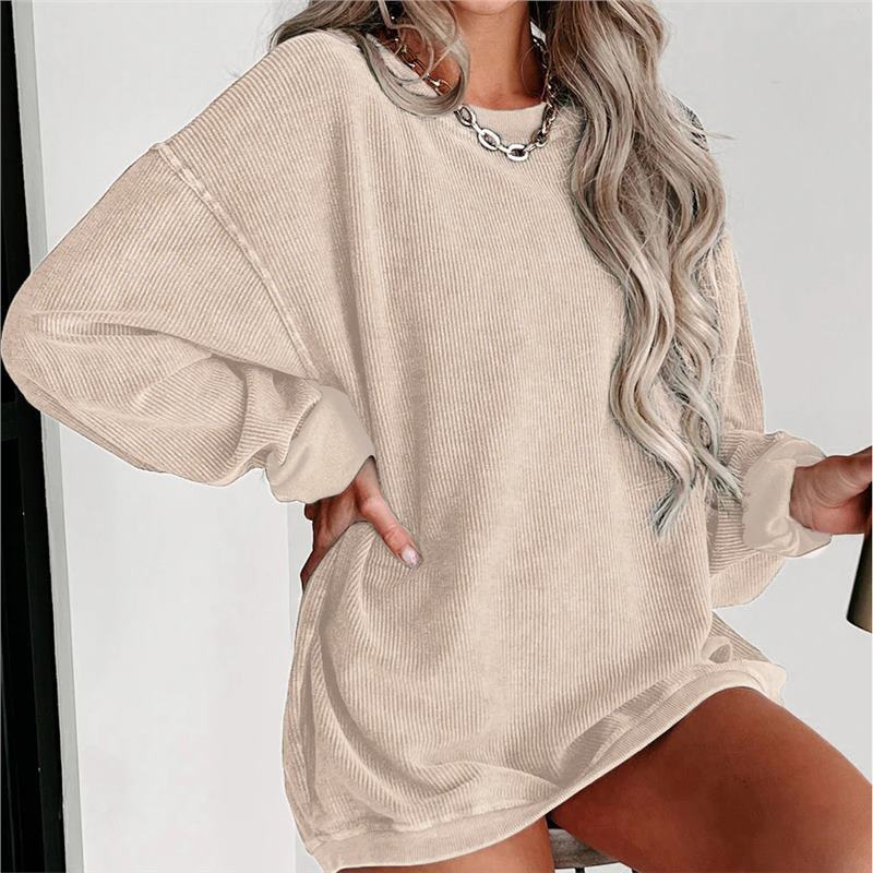 ADELE™ - Sudadera casual con hombros caídos
