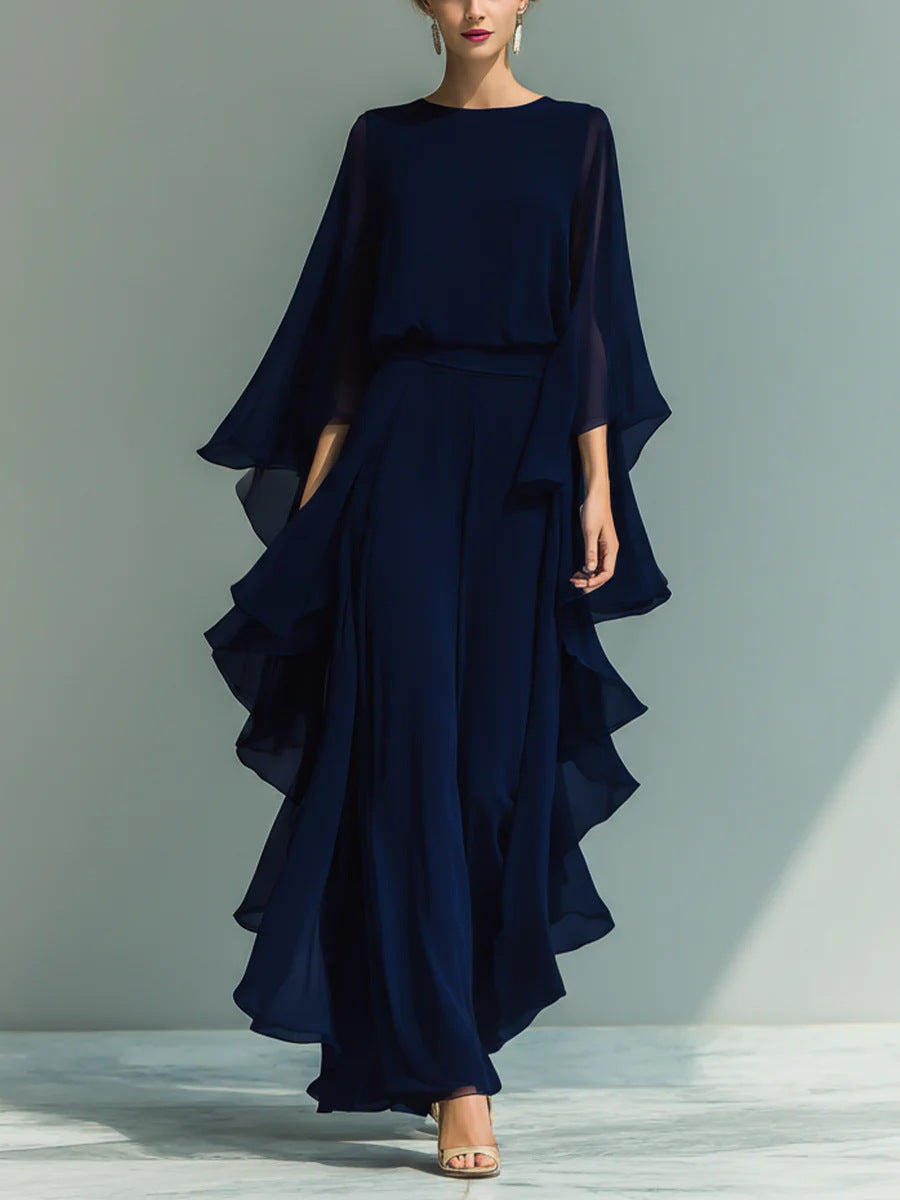 Aurelia | Flydende Aften Jumpsuit