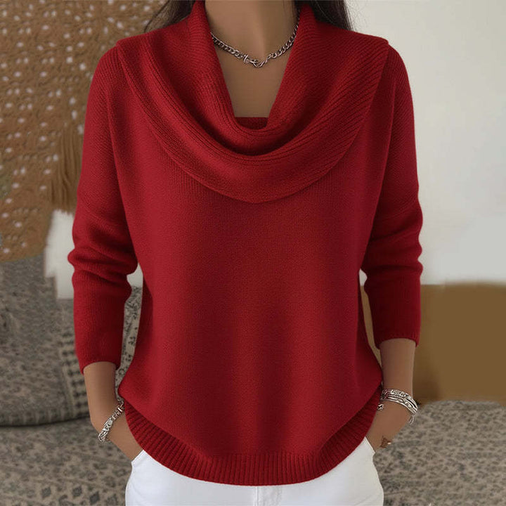 Vionne | Sweater med krave
