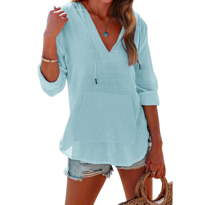 MARSANI™ – Moletom Casual com Capuz e Mangas Longas