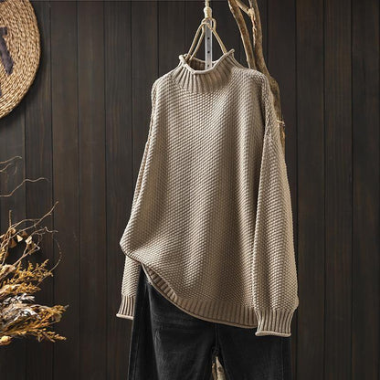 Patricia | Merino Wool Knitted Turtleneck Jumper