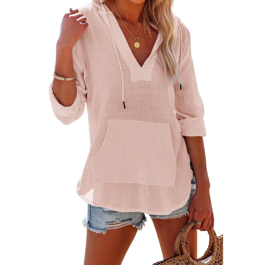 MARSANI™ – Moletom Casual com Capuz e Mangas Longas