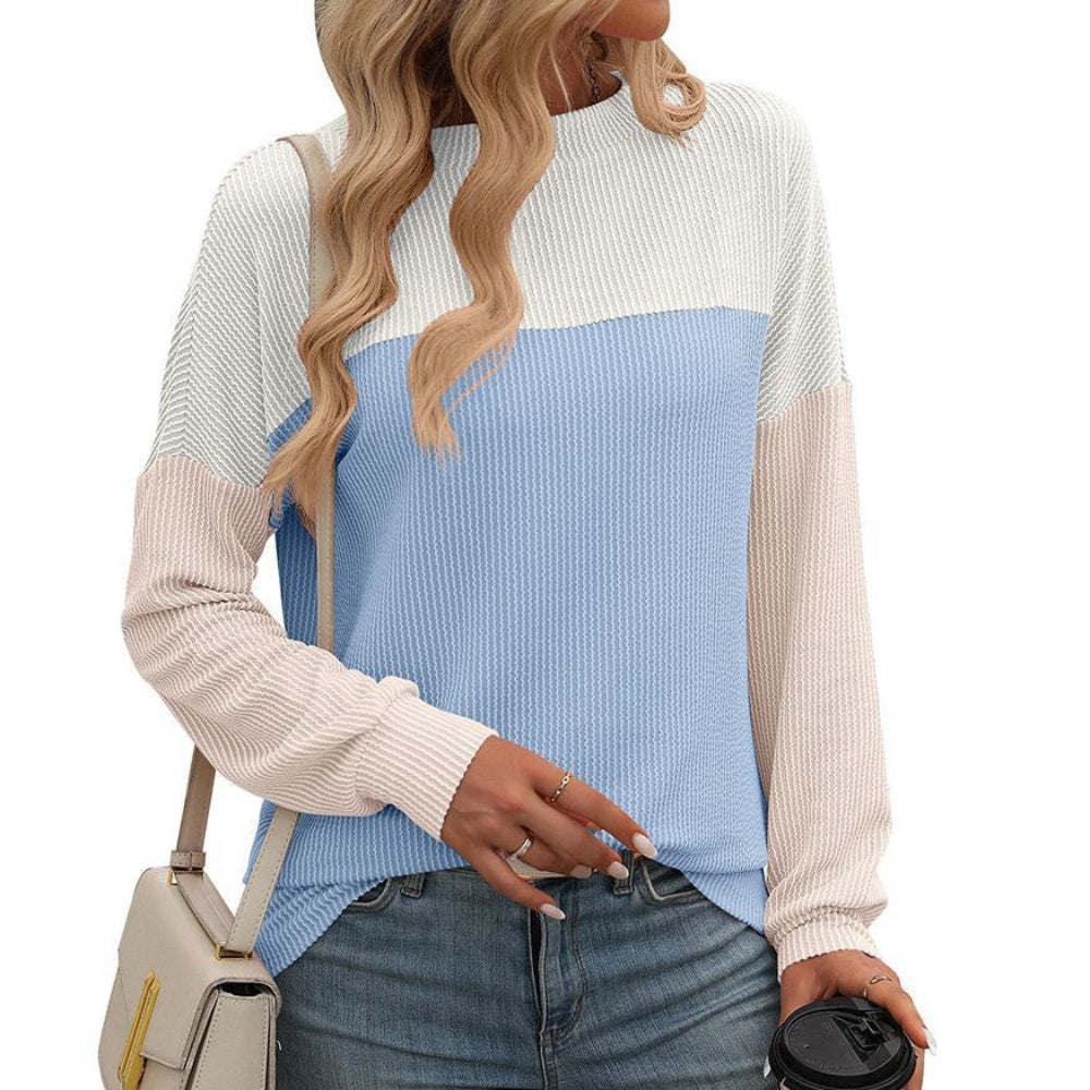 ALYSSA™ - Komfortabel crewneck-sweatshirt med lange ærmer