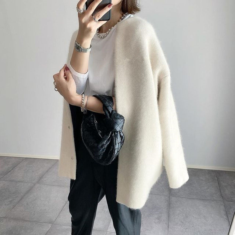 Lulu | Behagelig cardigan i kashmir