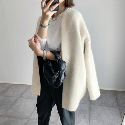 Lulu | Behagelig cardigan i kashmir