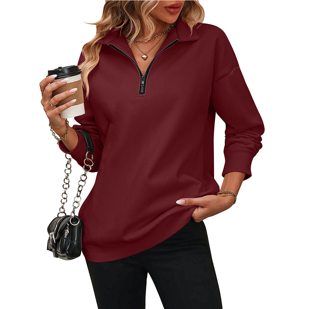 ALEX™ – Sudadera casual con cremallera atemporal