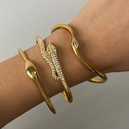 Conjunto de pulseiras Cassian Veyne | Dourado
