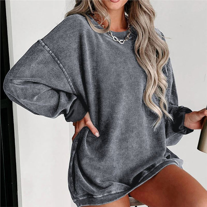 ADELE™ - Sudadera casual con hombros caídos