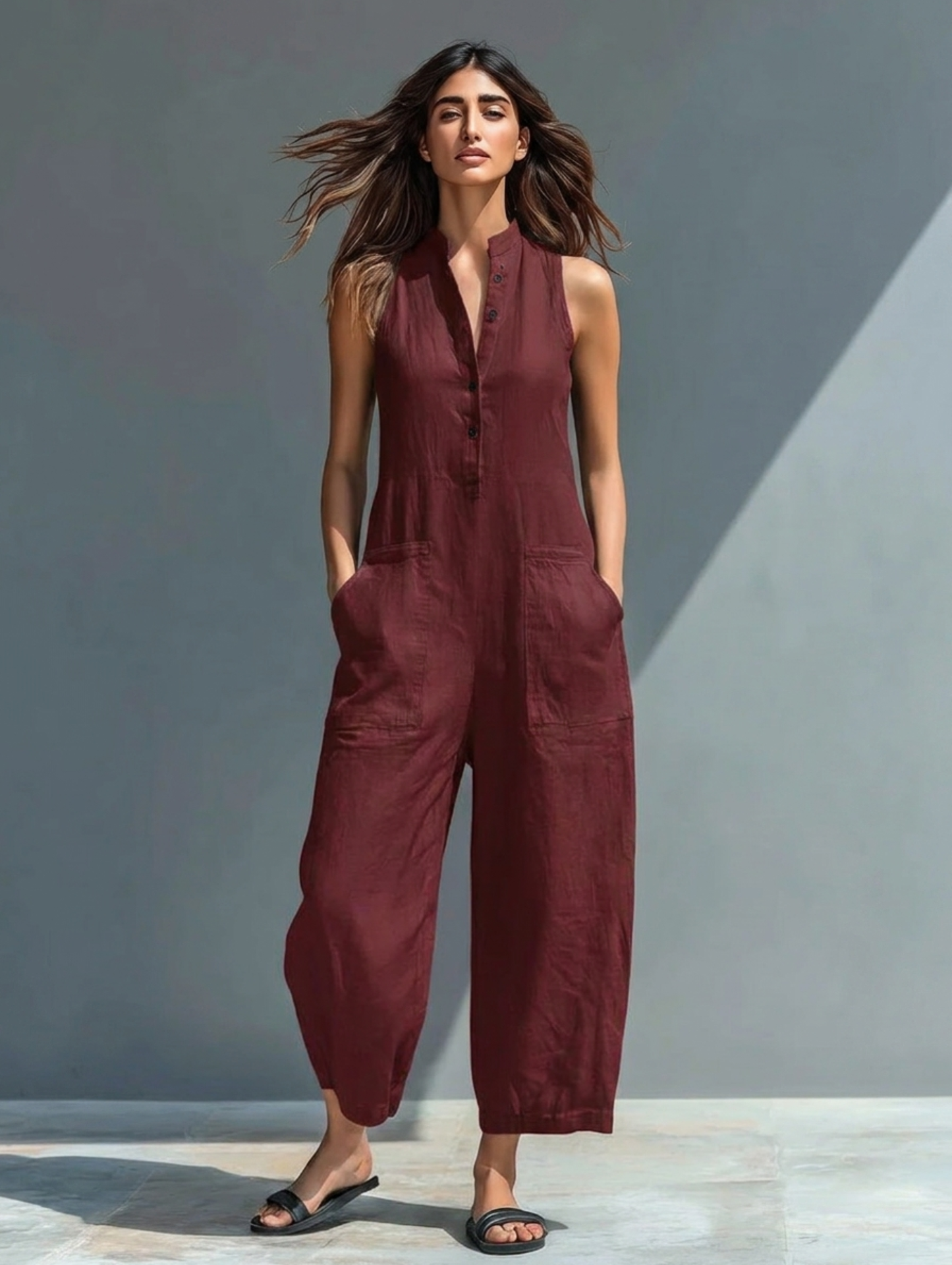 Lucinda | Elegant Sleeveless Jumpsuit