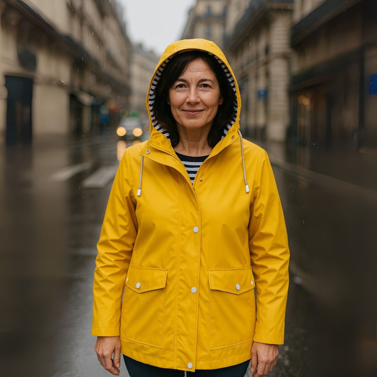 Hana – Leichte, wasserdichte und winddichte Jacke