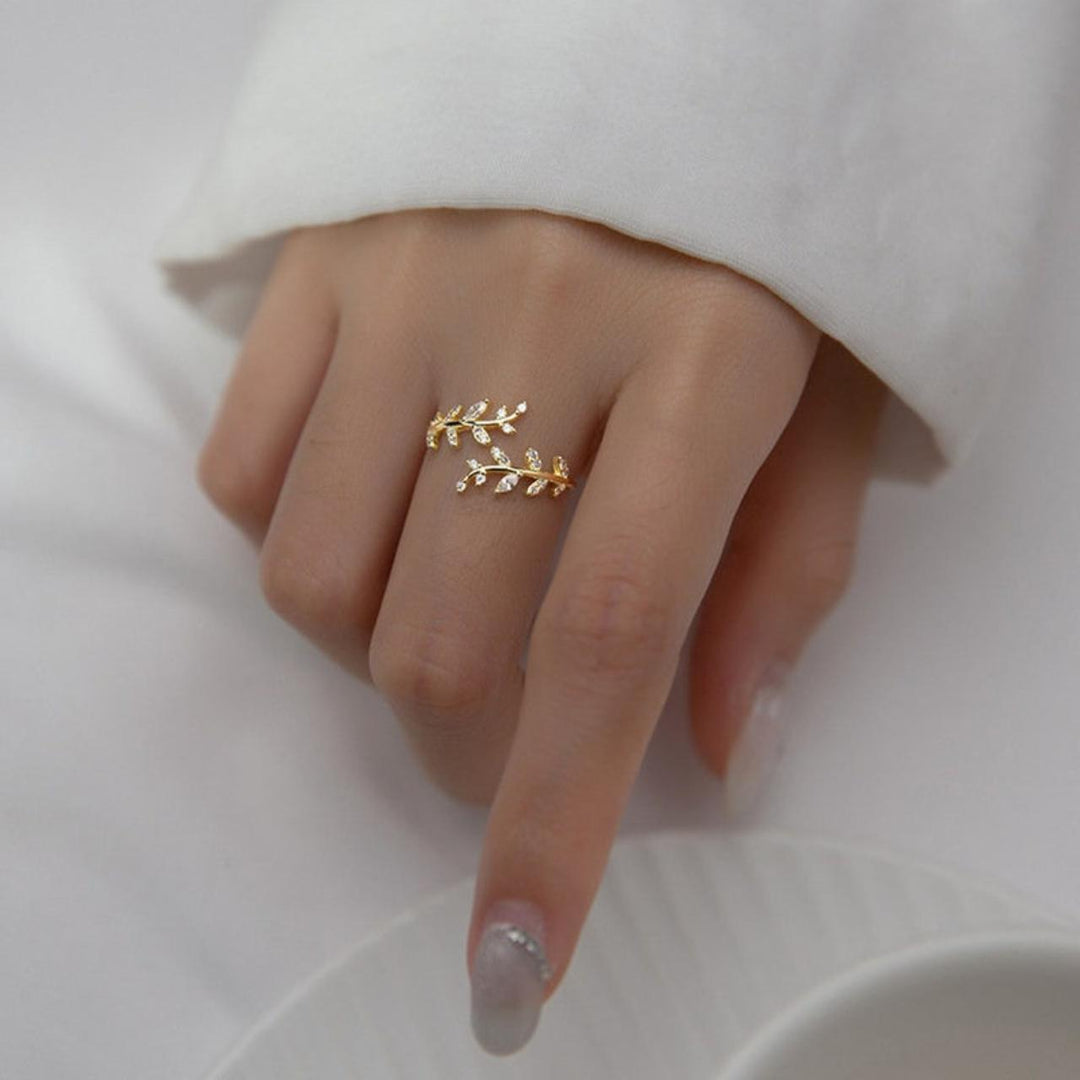 Kaelirisse | Anel de Zircônia Ouro 18K