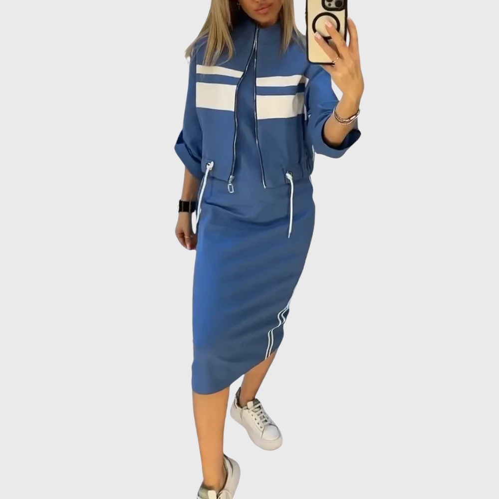 Conjunto elegante e informal de dos piezas