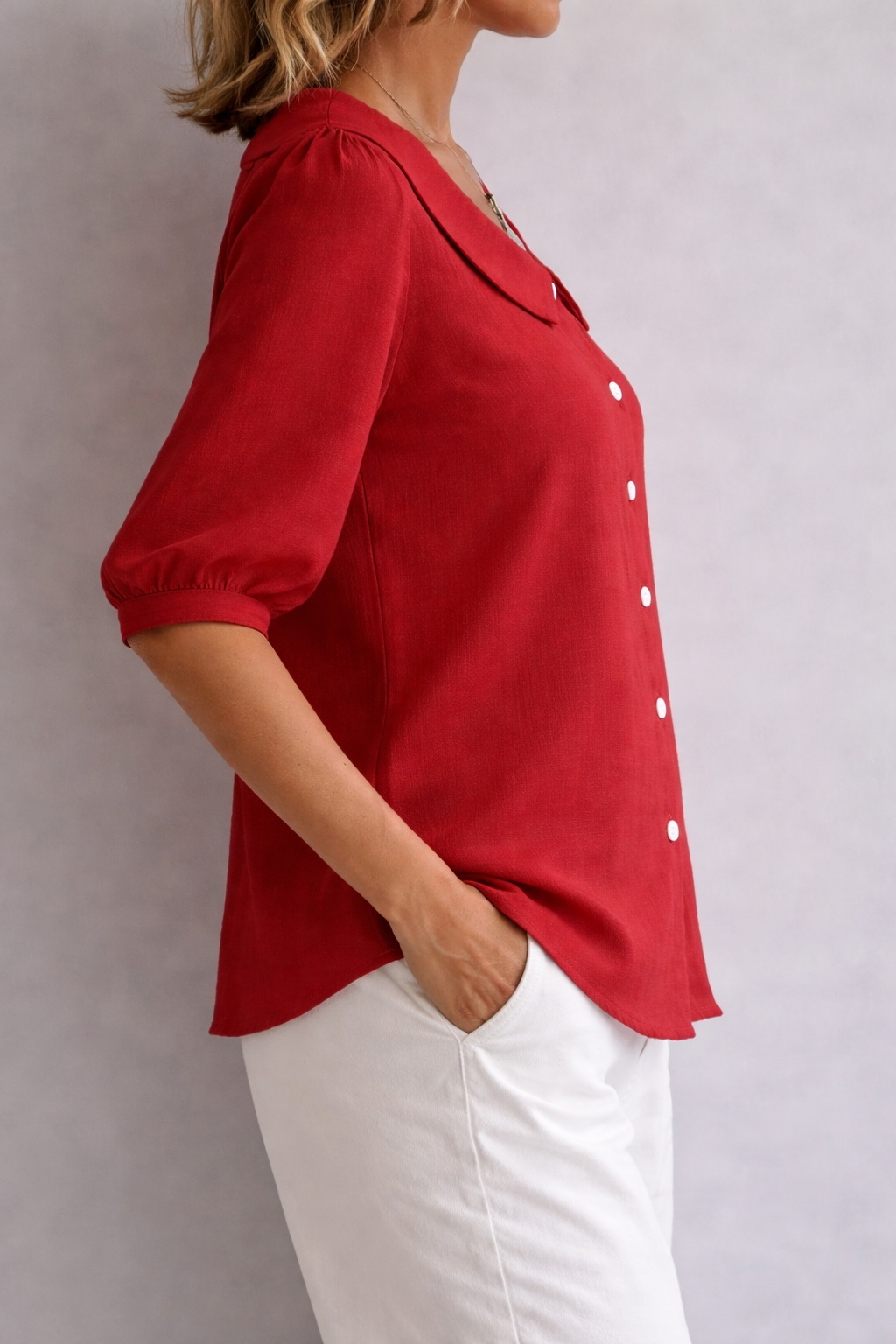 Paloma | Blusa con cuello