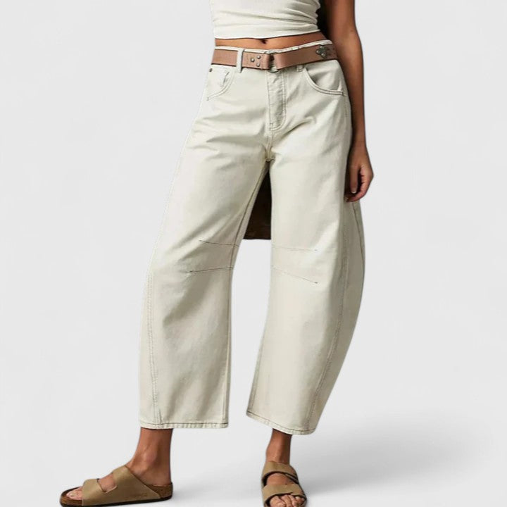 Rain | Bequeme Hosen mit weitem Bein