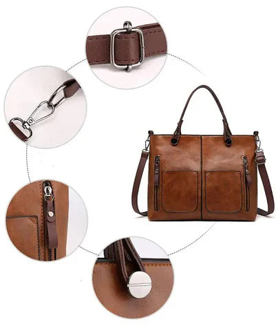 Rosalie | Bolsa de Couro Estilosa
