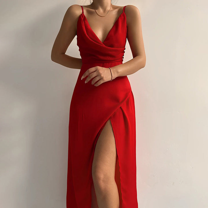 LILLIAN | VESTIDO MAXI DE LUJO ELEGANTE