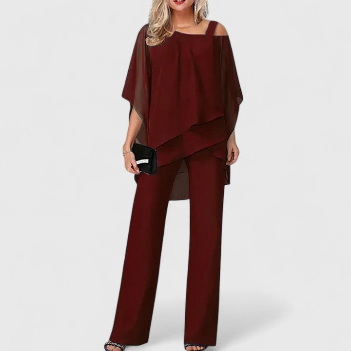 Serenity | Conjunto Elegante de Calça e Top