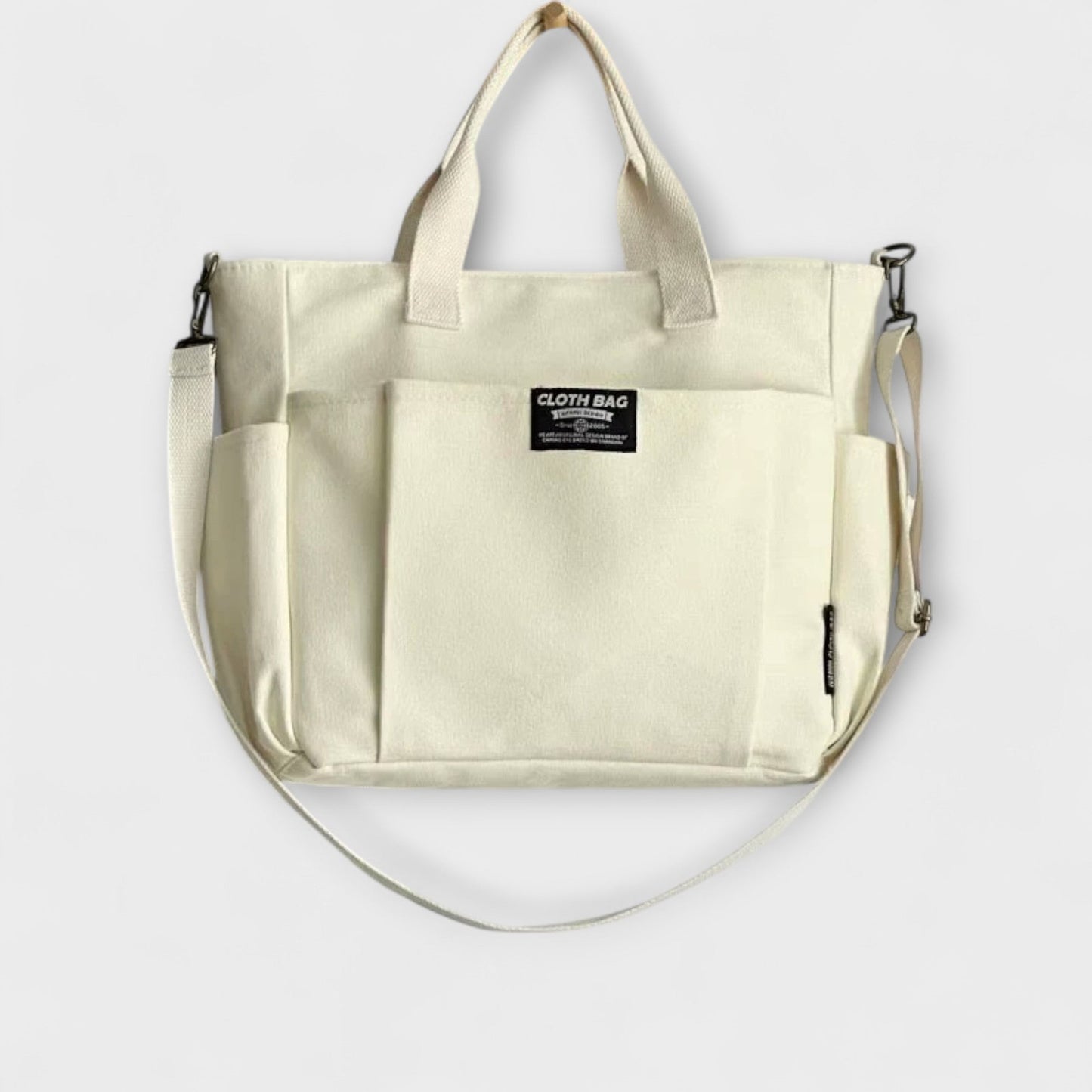Olivia - Bolsa tote de lona minimalista