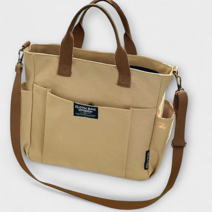 Olivia - Bolsa tote de lona minimalista