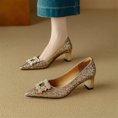 Gloria-Glitzerpumps