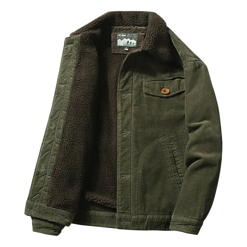 Chaqueta forrada de borreguito – Abrigo de hombre | Camden
