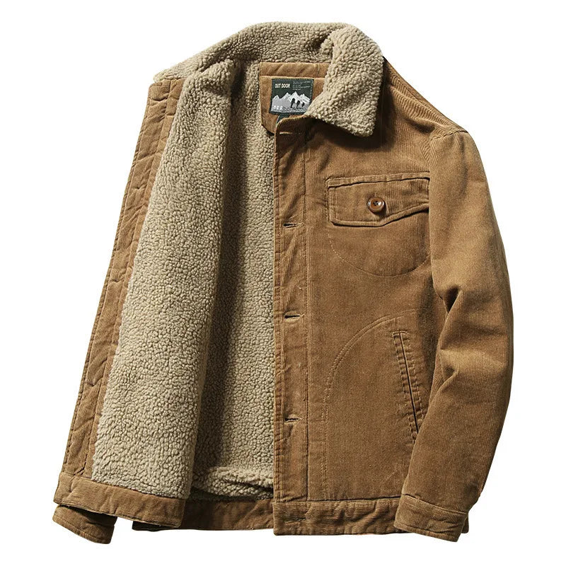 Chaqueta forrada de borreguito – Abrigo de hombre | Camden