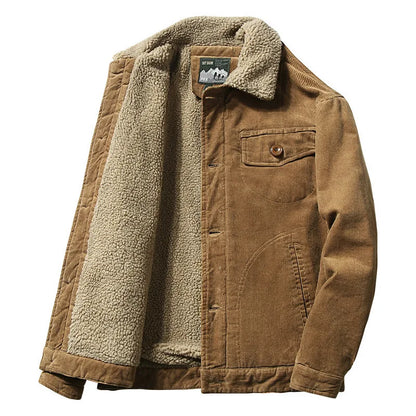 Chaqueta forrada de borreguito – Abrigo de hombre | Camden