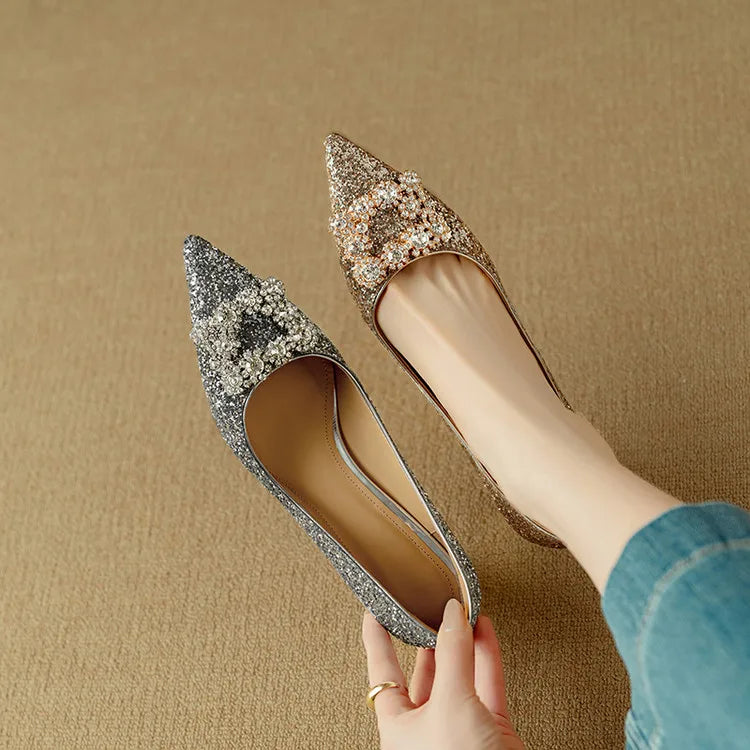 Gloria-Glitzerpumps