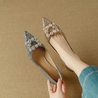 Gloria-Glitzerpumps